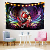 Lofaris Color disc Abstract 3D Printed Art Decor Wall Tapestry